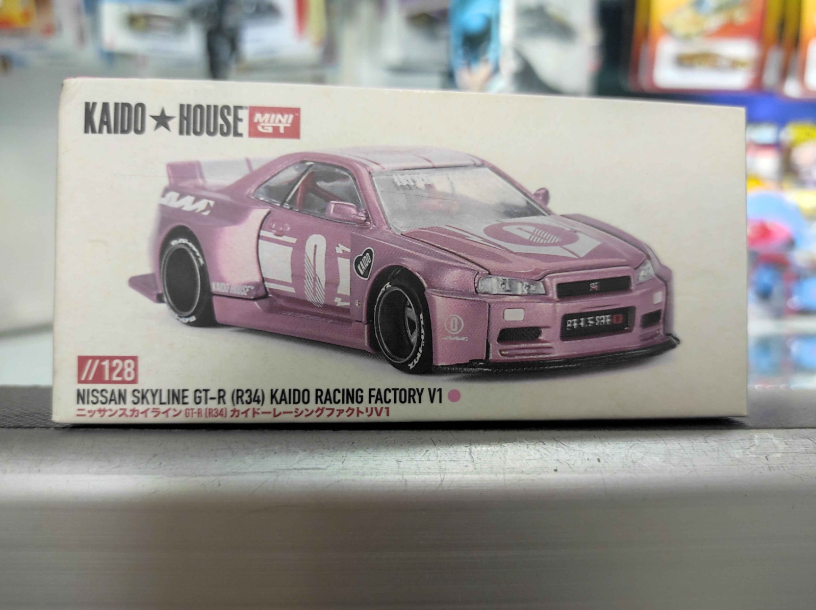 Kaido House x Mini GT Nissan Skyline GT-R (R34)