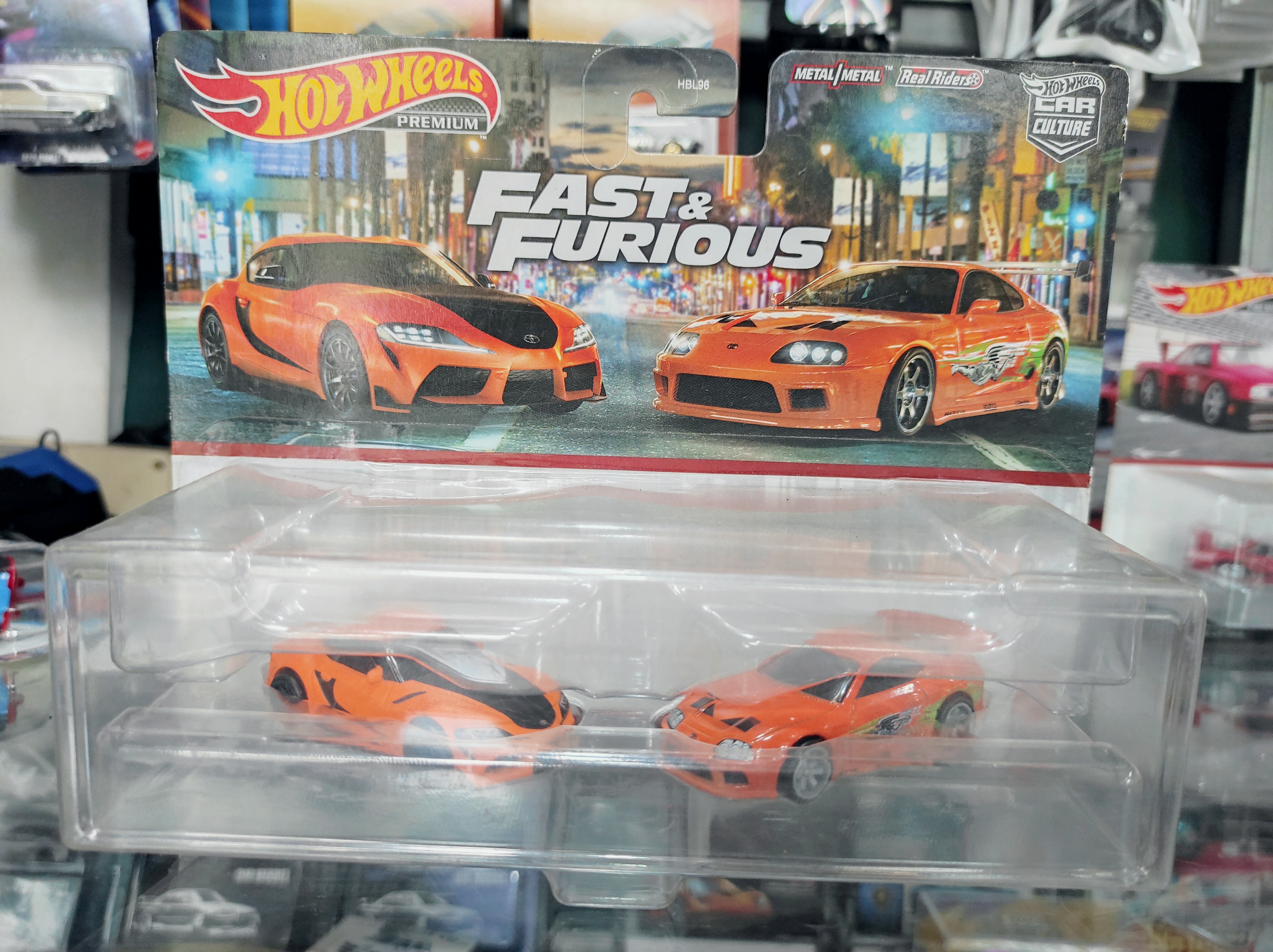 Hotwheels Toyota Supra Twin Pack