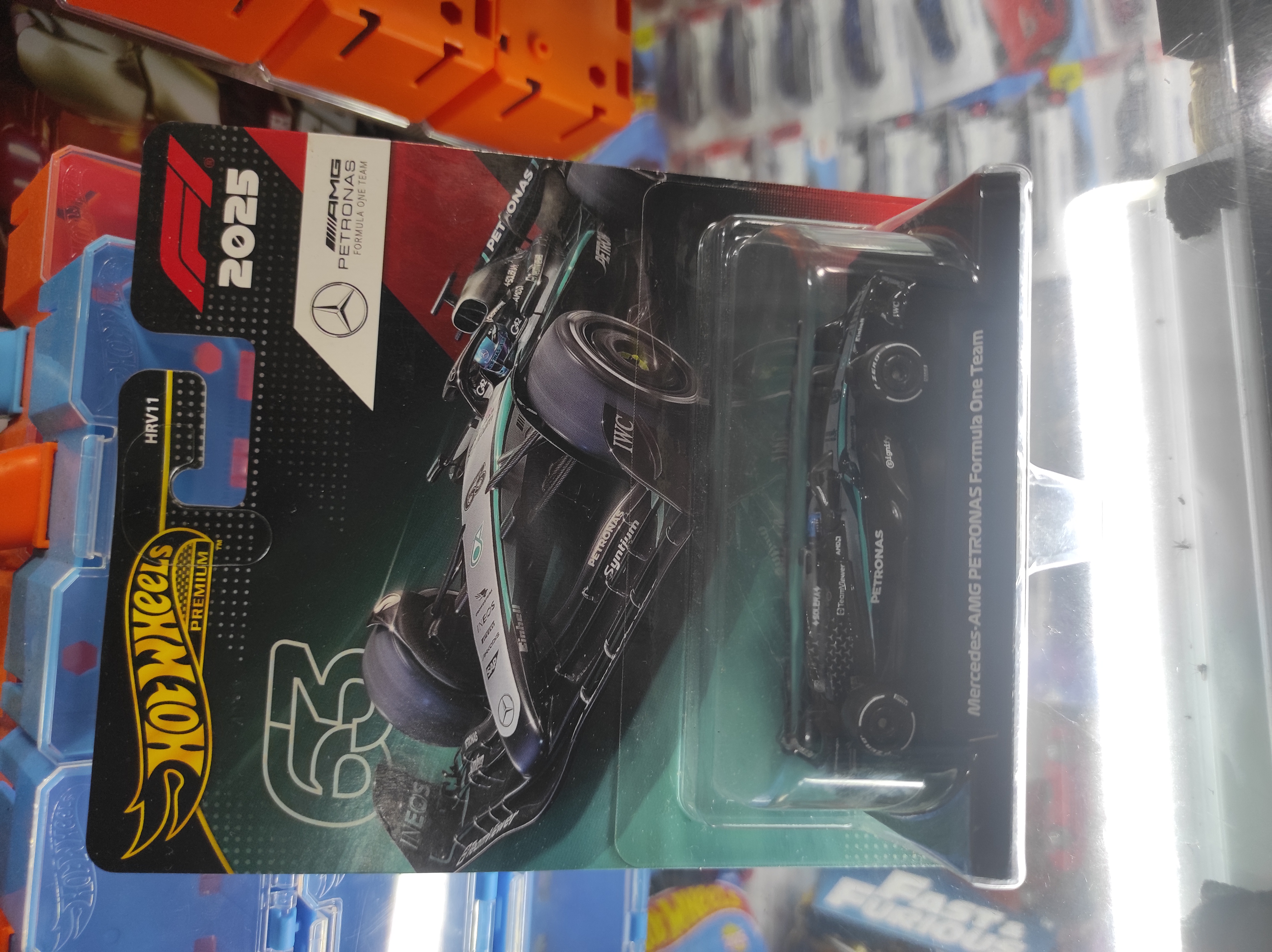 Hotwheels Premium F1 Mercedes 2025 George Russell