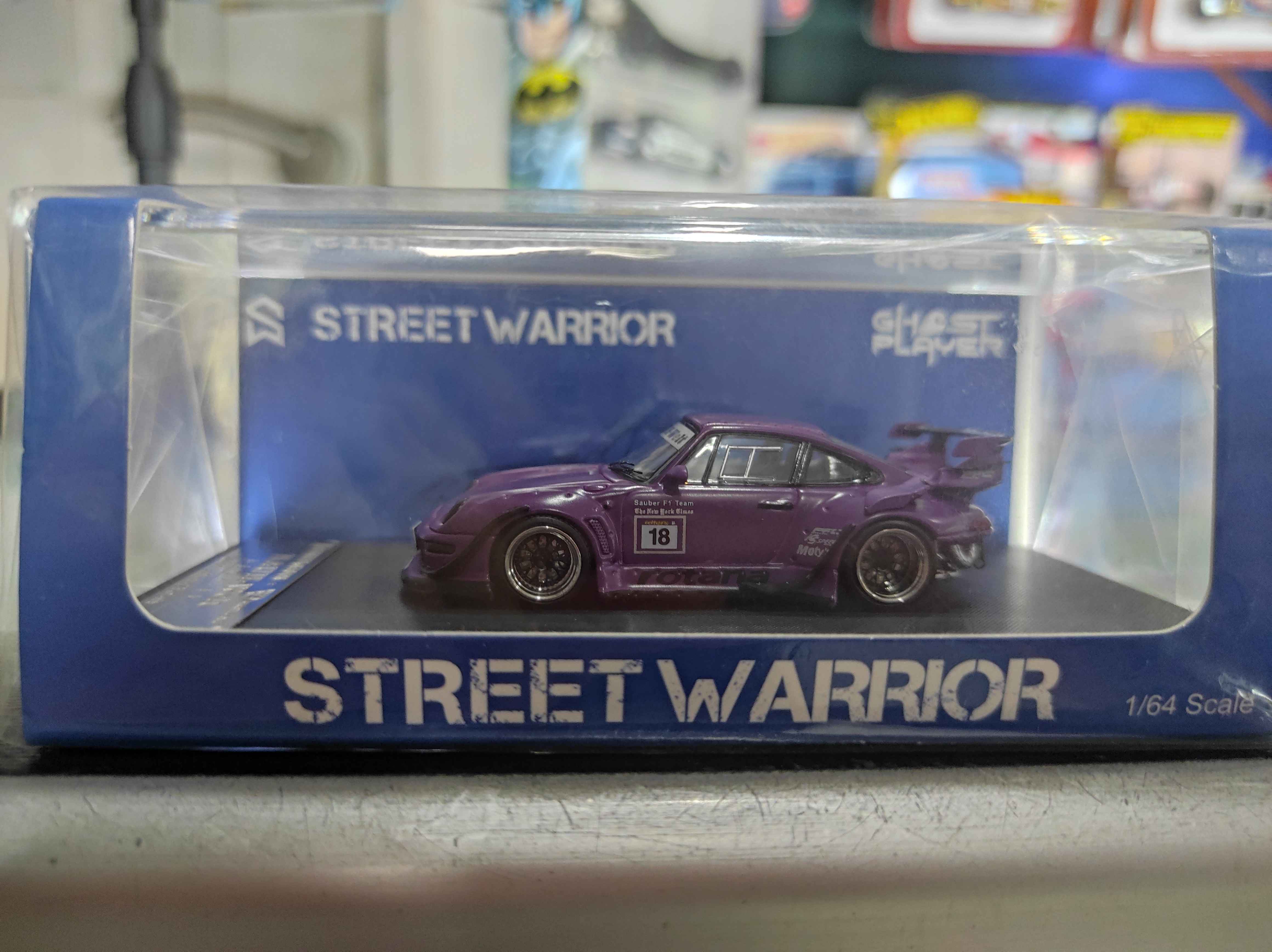 Street Warrior (Ghost Player) 1:64 Porsche 911 (993) RWB #18